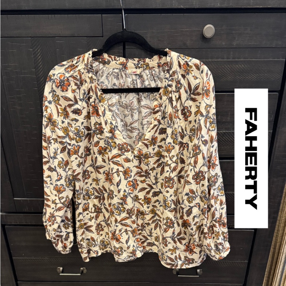 Flaherty Floral Print Women's Top